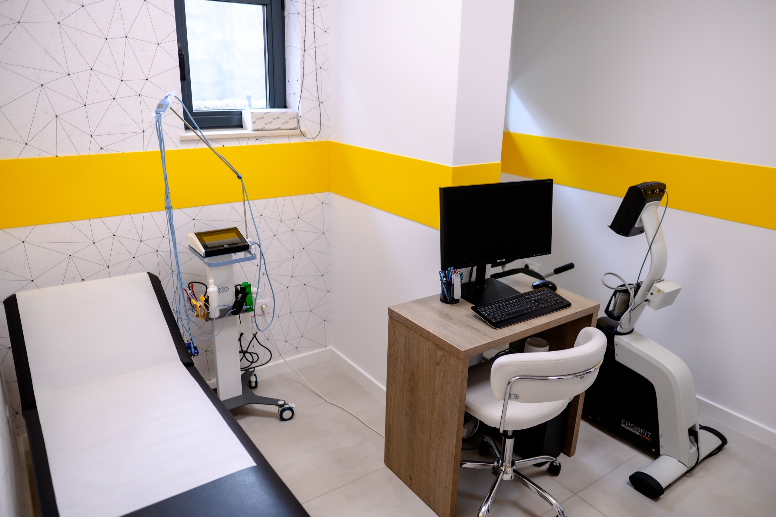 Cabinet medical echipat pentru investigații cardiologice și testare funcțională la Medical Cardio Help